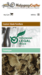 Mobile Screenshot of mahoganycrafter.com